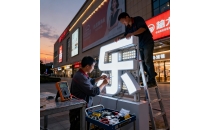 匠心铸字，点亮品牌 —— 山东原实科技 LED 发光字工程全方位服务