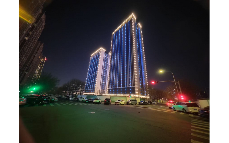 光影织就新地标，夜色赋能活力区 —— 腊山河西路 4# 地块夜景亮化工程解读